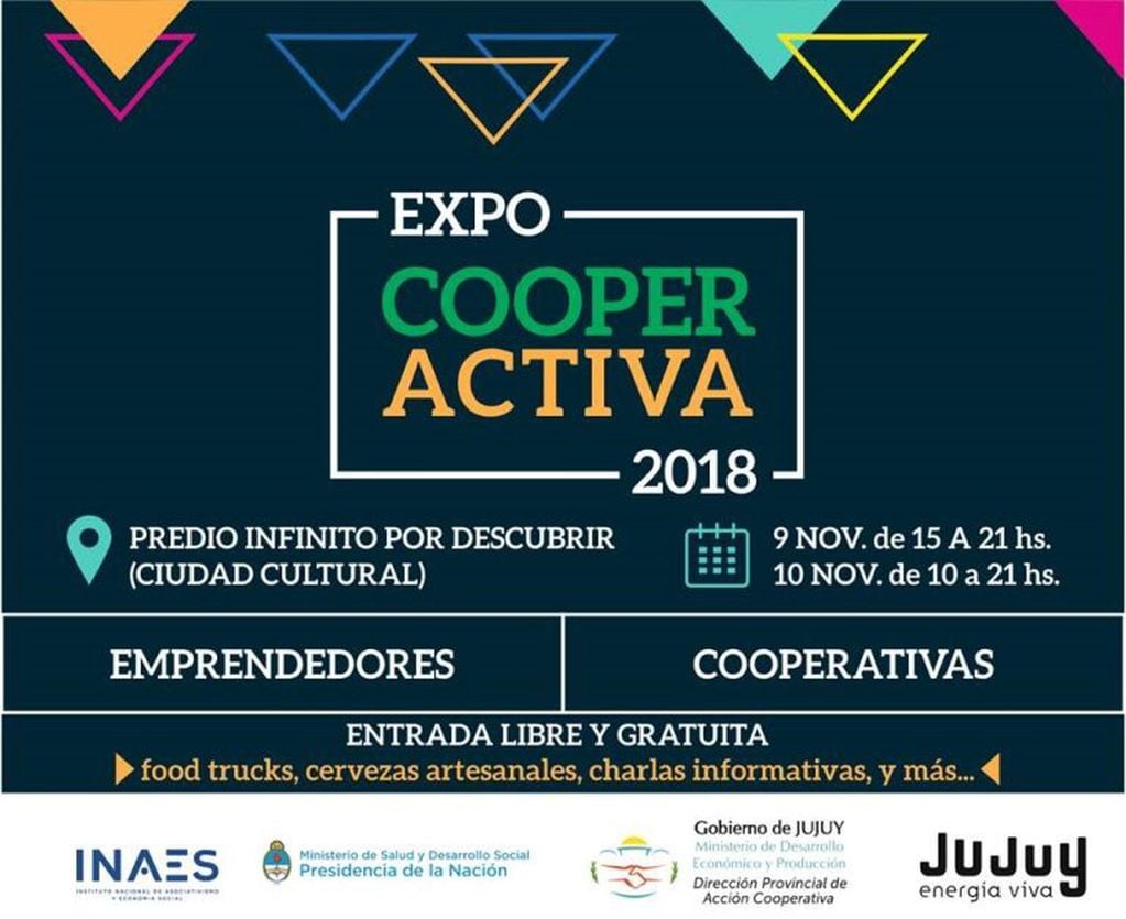 Banner promocional de la primera "Expo Cooperactiva".
