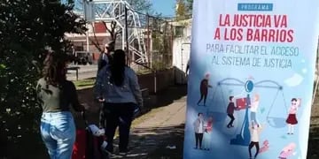 Programa “La Justicia va a tu Barrio”