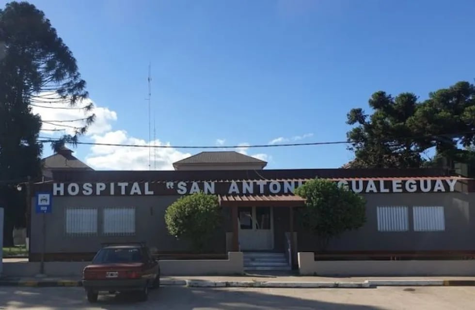 Hospital San Antonio Gualeguay\naislaron a 11 efectores de salud\nCrédito: web