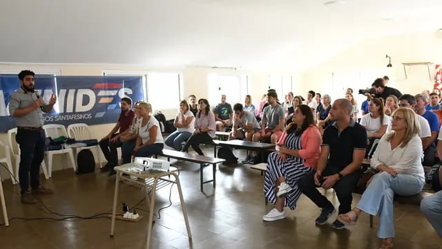 Presentación de los Juegos Santafesinos en Rafaela