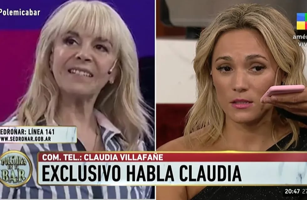 Claudia Villafañe llamó al programa de América y disparó contra todos.