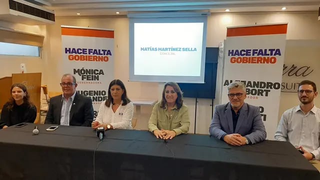 Presentación de los candidatos del Partido Socialista en Rafaela