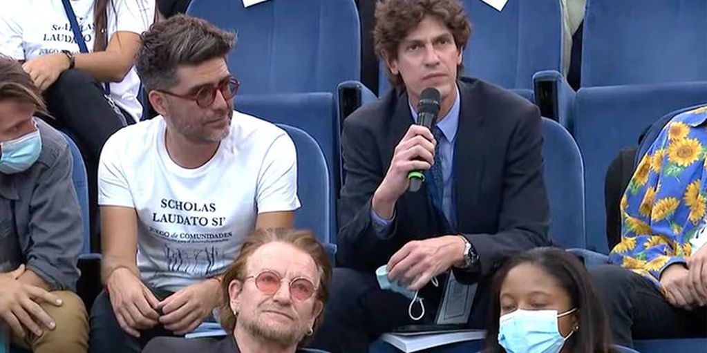 Martín Lousteau y Bono, de U2, mantienen una relación de amistad desde hace años, que el economista nunca quiso hacer pública para no exponer el vínculo entre ellos.