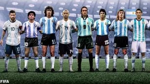 Leyendas de la Selección Argentina elegidas por la FIFA
