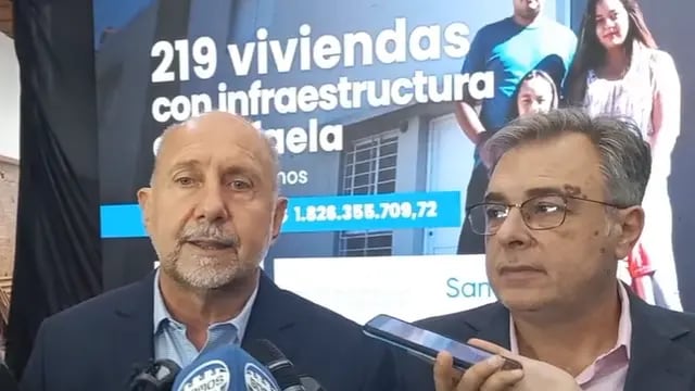 Omar Perotti anunció que el acueducto hasta Rafaela seguirá hacia Sunchales y Ataliva