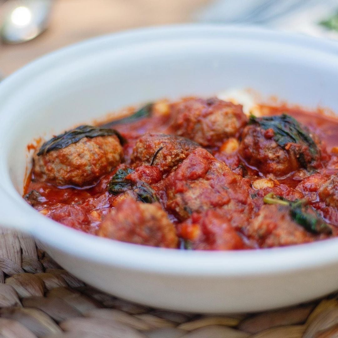 Las polpette al pomodoro de Juli Oriolo, una de sus recetas favoritas para disfrutar con unos fetuccini al huevo.