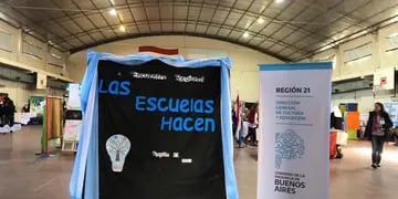Tres Arroyos: Pablo Garate recorrió la muestra “Las Escuelas Hacen”