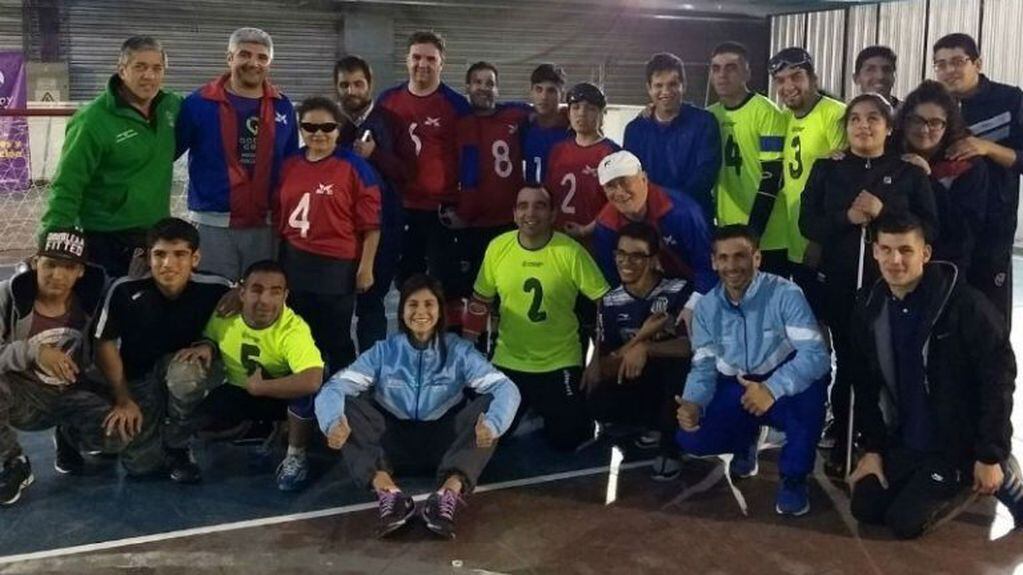 Los Mapaches, equipo cordobés de GoalBall.