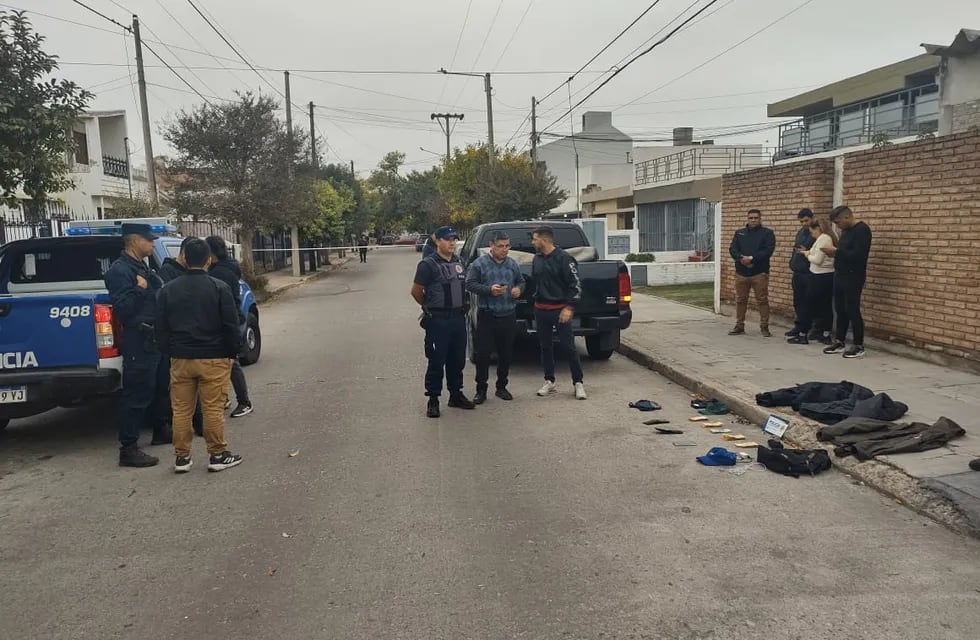 El detenido fue interceptado en barrio Villa Cabrera. (Gentileza)
