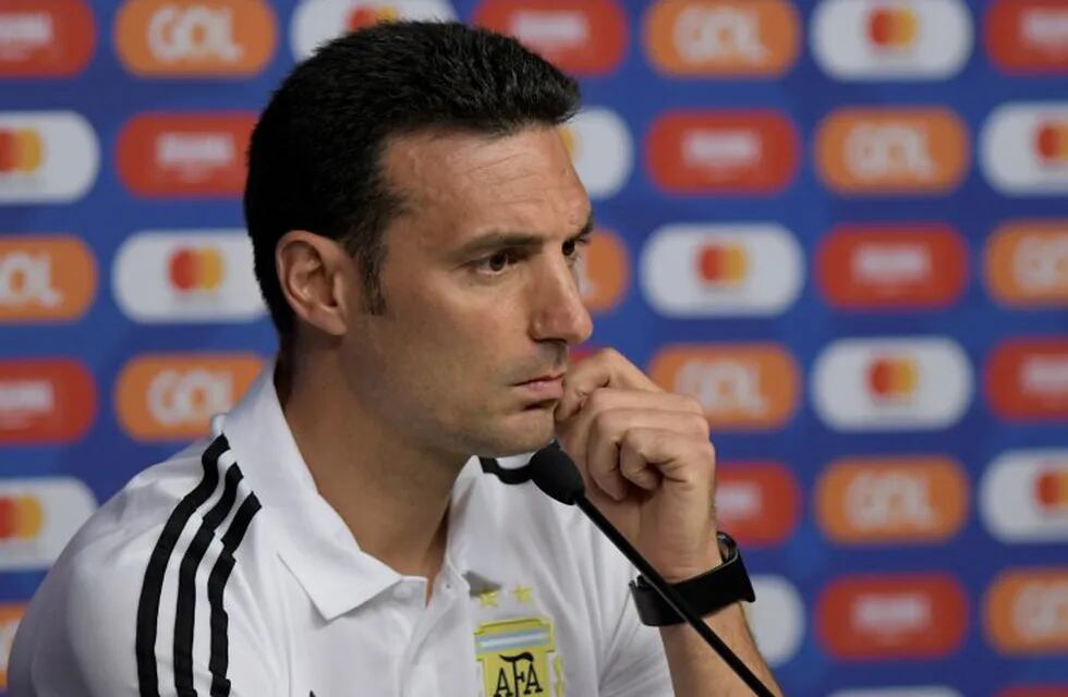 Lionel Scaloni, entrenador de la Selección Argentina. REUTERS/Washington Alves
