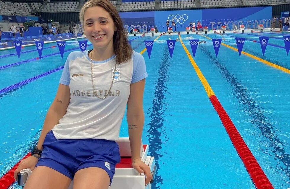 Delfina Pignatiello decidió retirarse de la natación profesional.