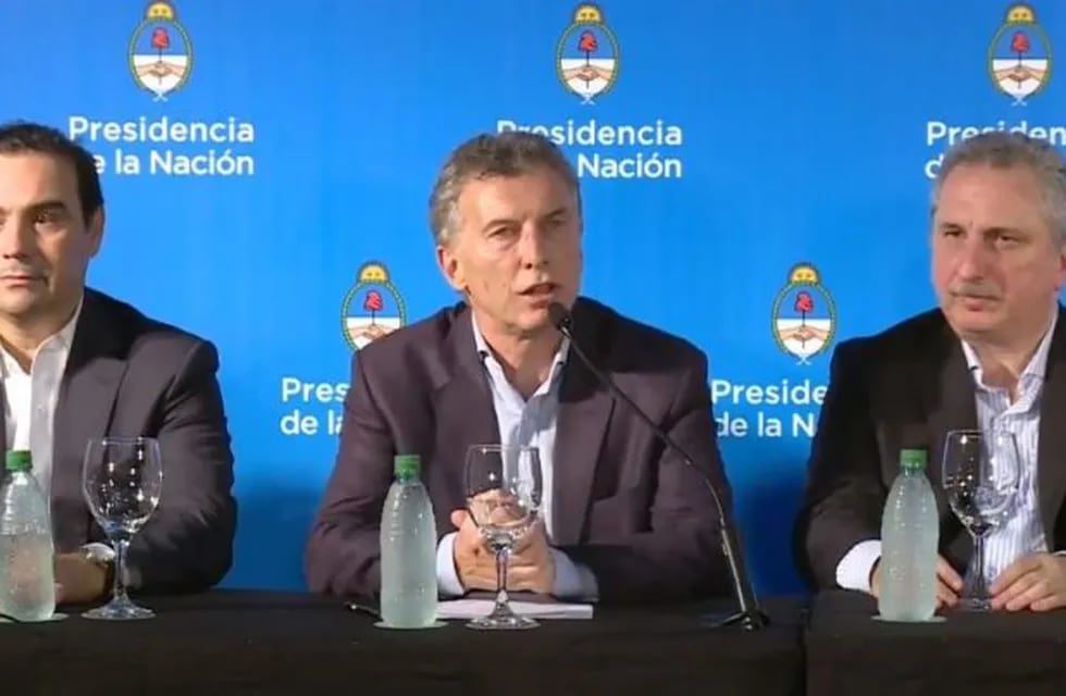 Macri en Misiones, brindó una conferencia de prensa.