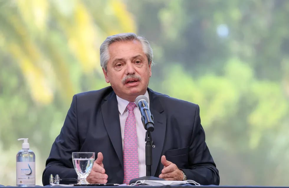 El presidente Alberto Fernández. (Foto: Presidencia)