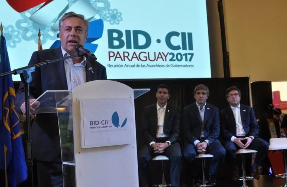 Este jueves comenzó la Reunión Anual del BID en Mendoza.