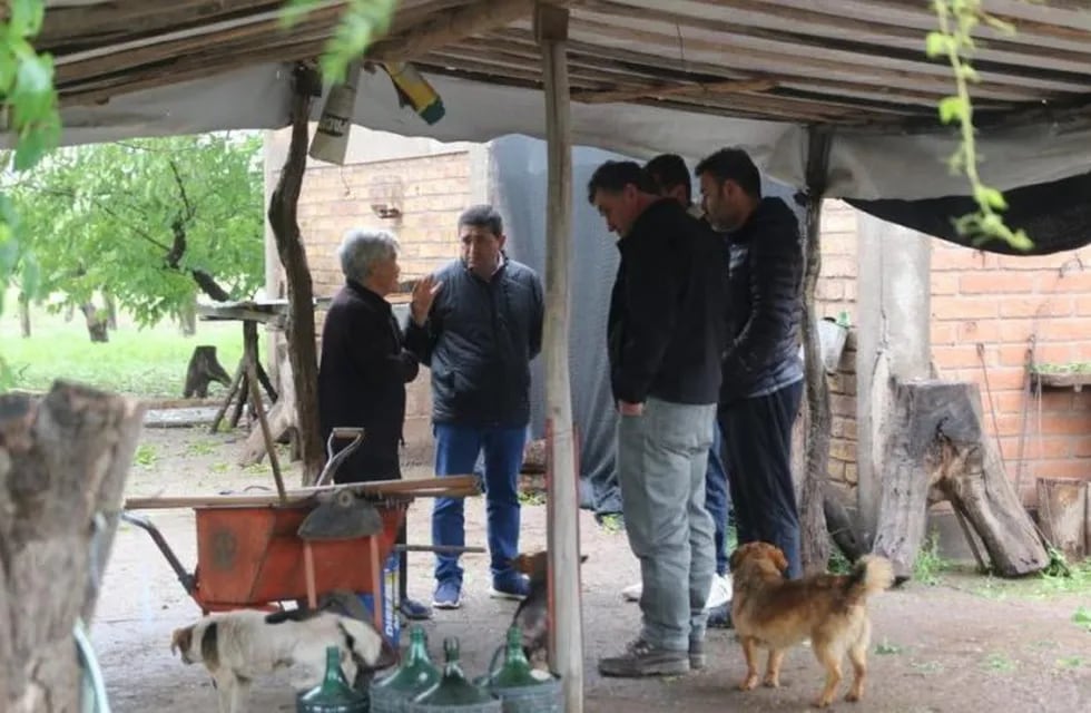 Luego de hablar con los productores afectados, el intendente Walther Marcolini decreto la emergencia y desastre económico en General Alvear, Mendoza.