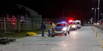 Fatal accidente en el Acceso Sur de Paraná