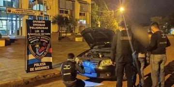 Un auto robado en Buenos Aires fue recuperado en Aristóbulo del Valle