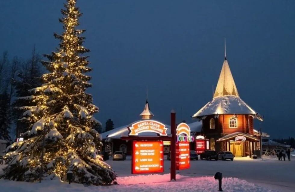 La casa de Papá Noel se puede visitar todos los días del año (Web santaclausvillage.info)