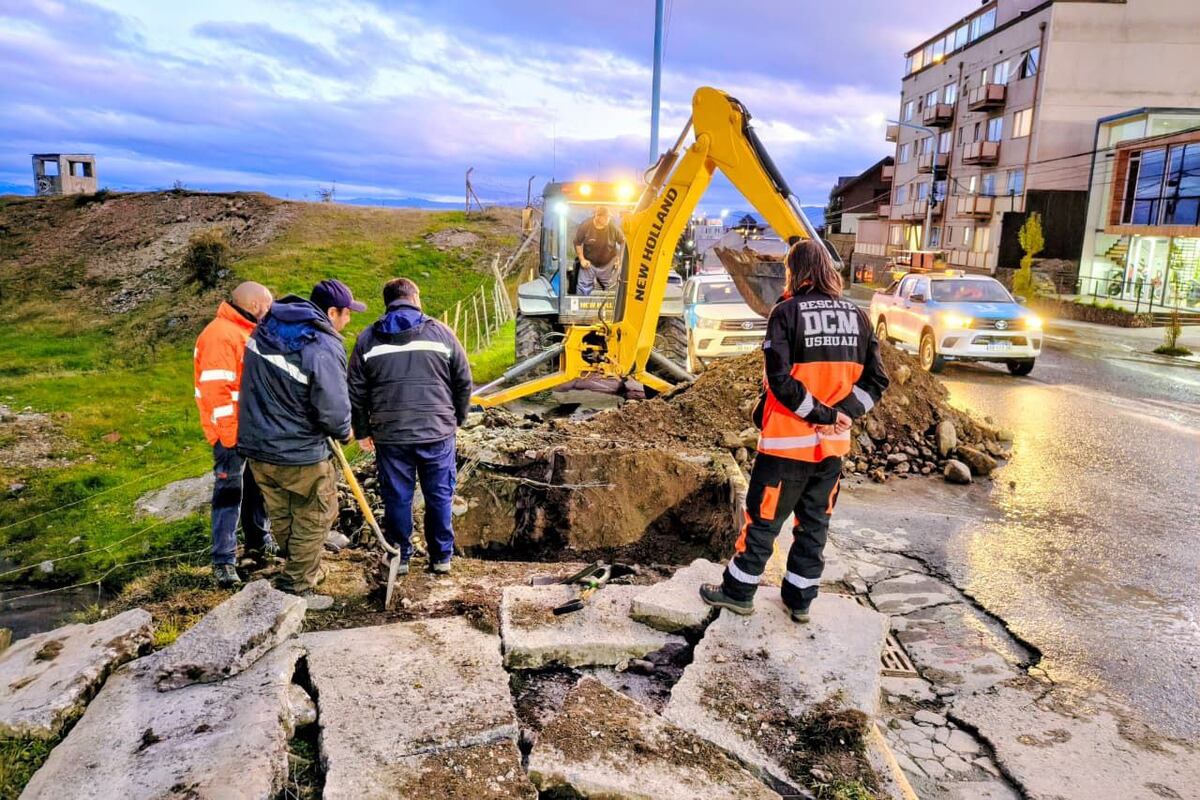 Deshielo y Temporal - Ushuaia