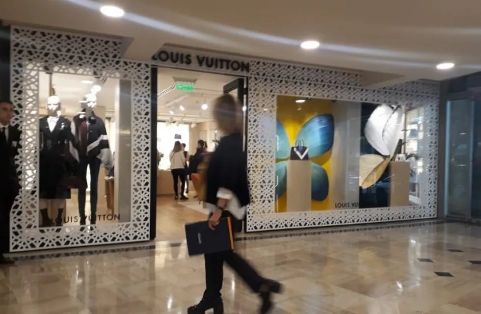 El nuevo local de Louis Vuitton en Patio Bullrich (Clarín)