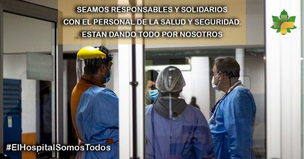 Mar Tarrés en un vivo polémico: "Salta es tan pobre como el África" (Facebook Hospital Juan D. Peron Tartagal)
