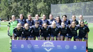La formación de Belgrano por Copa Federal de Fútbol Femenino ante Racing