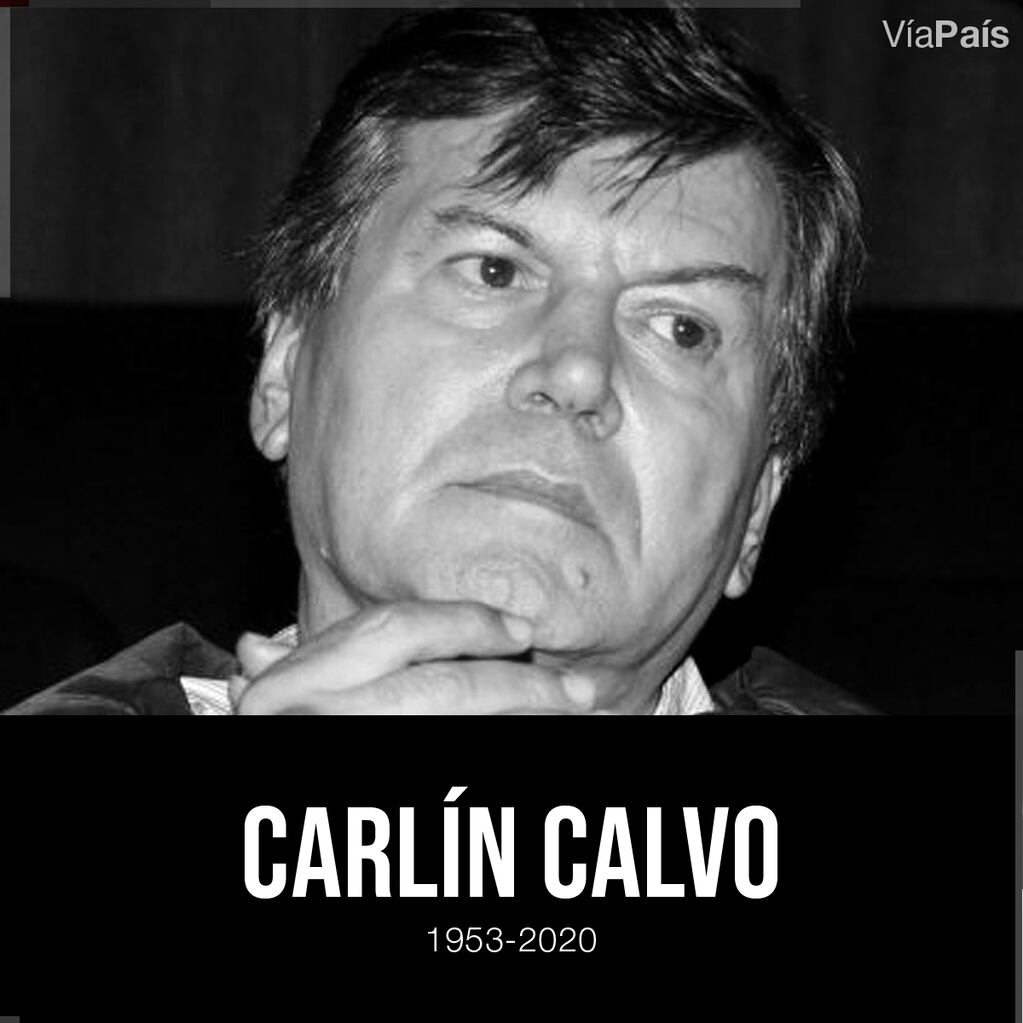 El actor Carlín Calvo murió este viernes a los 67 años.