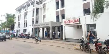 HOSPITAL JUAN DOMINGO PERÓN. Allí fue detenida una médica por practicar una ILE a una joven de 21 años (Facebook del Diario de Tartagal).
