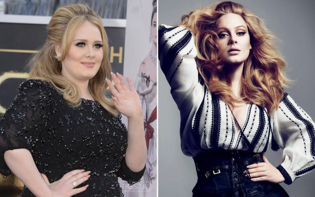 Nueva imagen de Adele, delgada y feliz