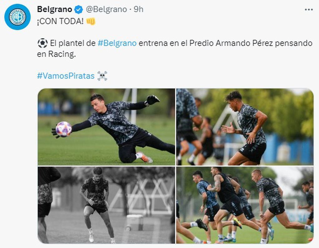 Belgrano vuelve a Primera, y será ante el exigente Racing Club.