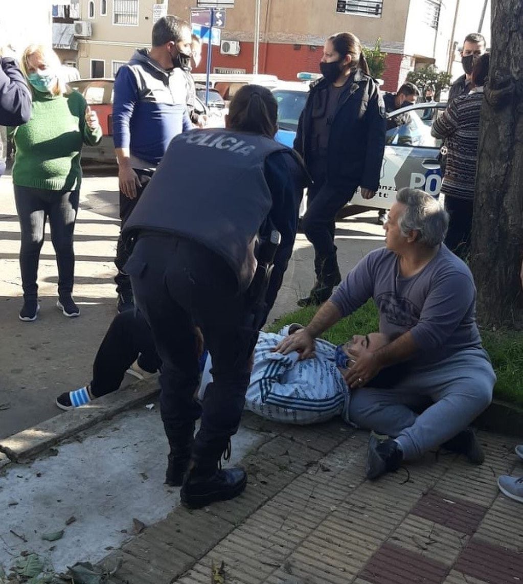 Damián Malandra fue baleado en Lomas del Mirador (Web)
