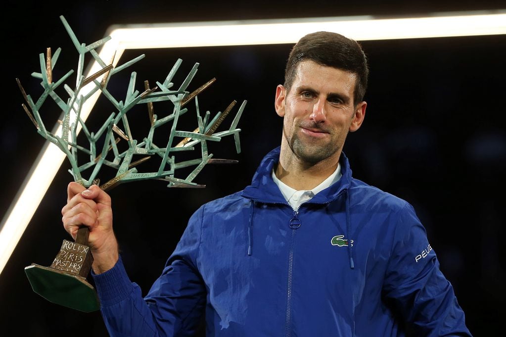 Novak Djokovic ganó el Masters 1000 de París y cerrará el 2021 como el mejor rankeado.