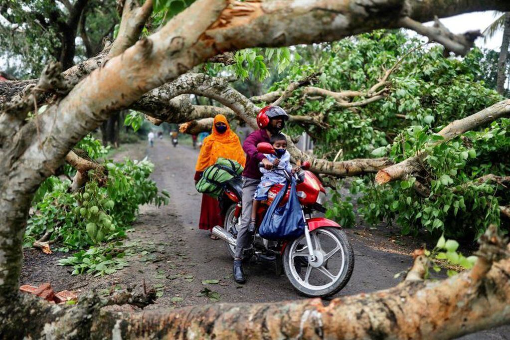 El superciclón Amphan dejó al menos 88 muertos en India y Bangladesh (Reuters)