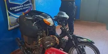 Puerto Iguazú: recuperan varias motocicletas robadas