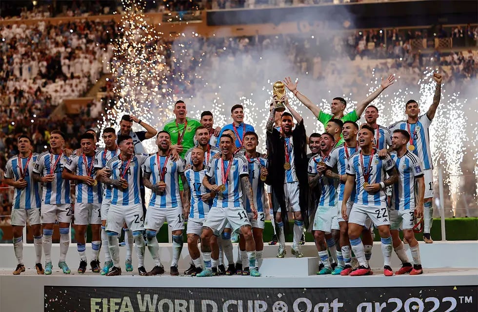 Argentina sumó su tercera estrella y se posiciona cuarto en el ránking de los más ganadores de la historia.