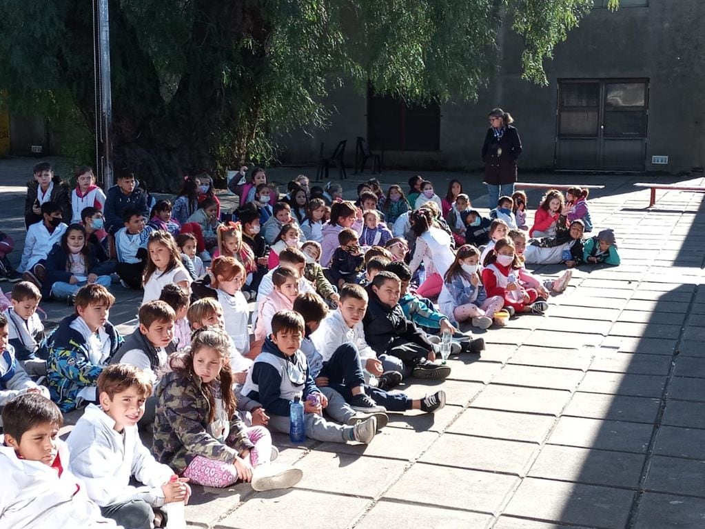 Charlas de la Secretaría de Gestión Ambiental en las escuelas de Tres Arroyos