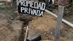 Denuncian usurpación en una plazoleta de Corrientes