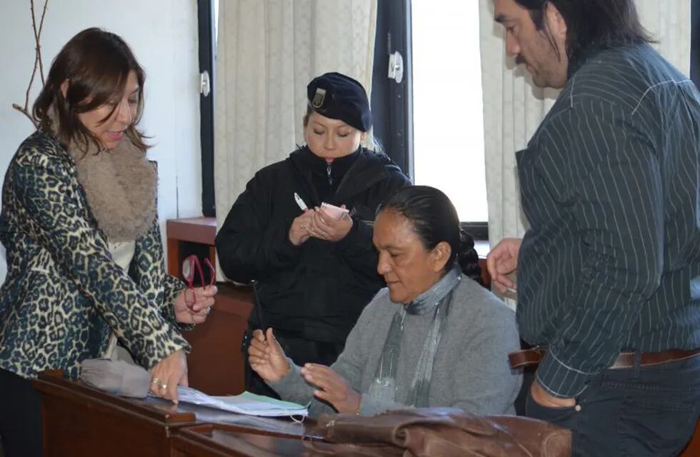 La dirigente Milagro Sala, condenada a cuatro años de prisión.