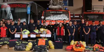 Campaña de donación de equipamiento a cuarteles de bomberos provinciales