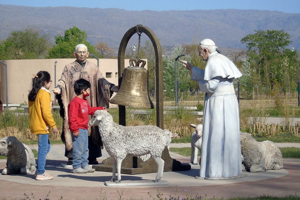 Parque Temático Cura Brochero, el primer santo argentino, en Traslasierra. Foto: Miguel Ortiz.