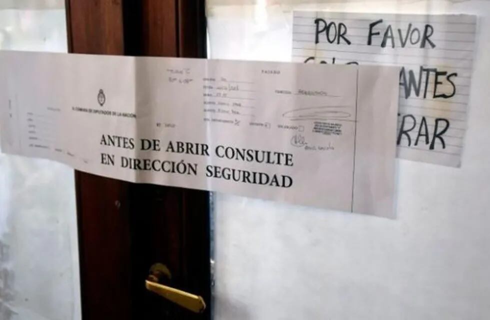 El despacho de Máximo Kirchner.