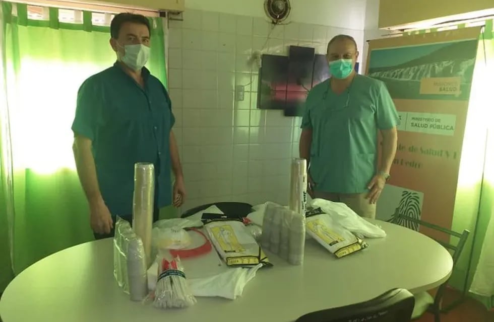 Andresito y San Antonio: se entregaron Kits de Bioseguridad a los consultorios odontológicos de los Hospitales
