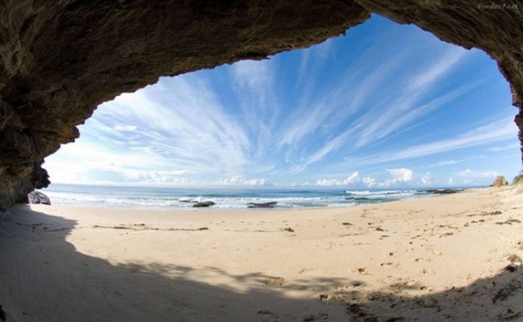 Las playas de Las Grutas fueron  elegidas como las mejores de Argentina. (WEB)