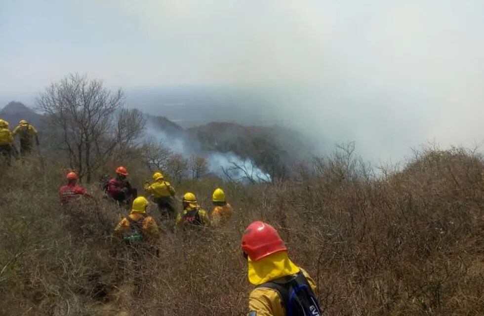 Incendios forestales en Tucumán.