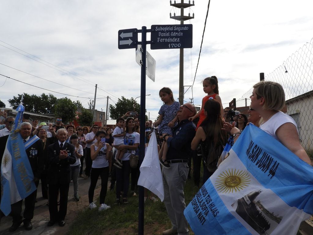 El puntaltense Daniel Fernández integrante de la tripulación del ARA San Juan, tiene un calle que le rinde homenaje en nuestra ciudad.