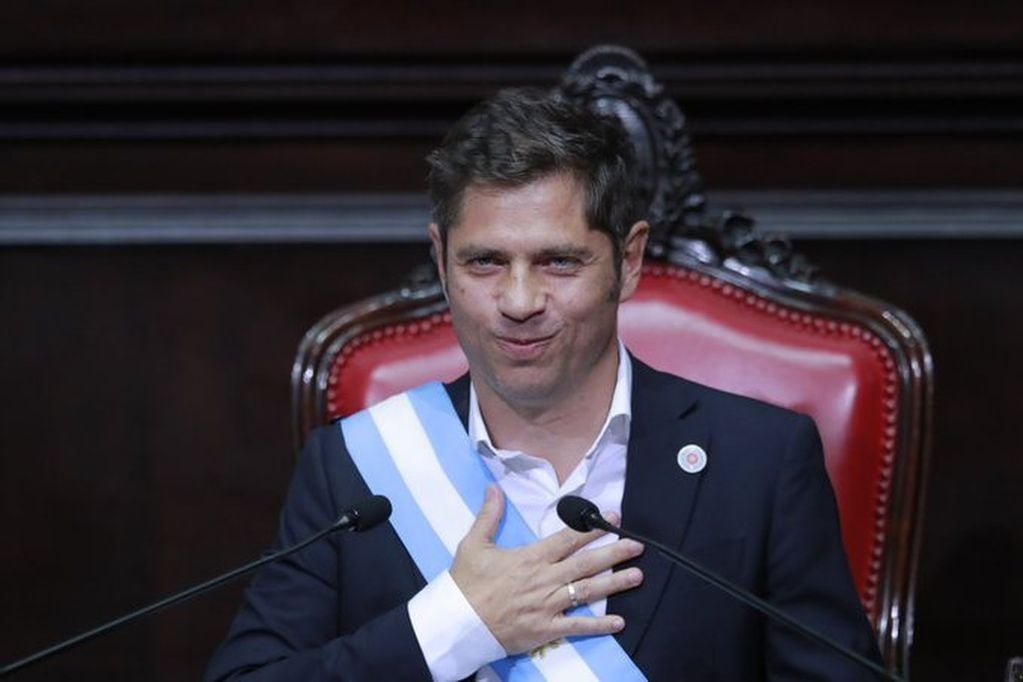 El gobernador de la provincia de Buenos Aires, Axel Kicillof.