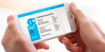 Certificado de vacunación en Argentina