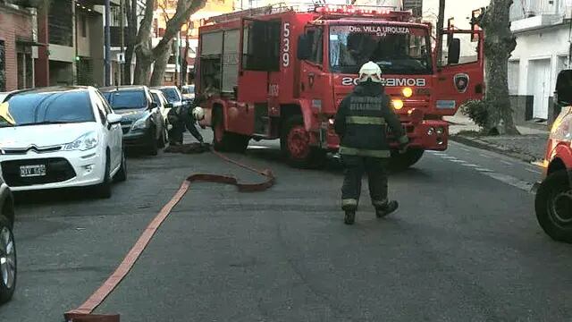 Incendio en Belgrano