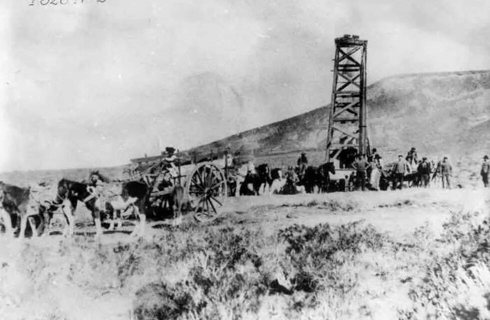 Descubrimiento de petróleo en Comodoro Rivadavia, 1907