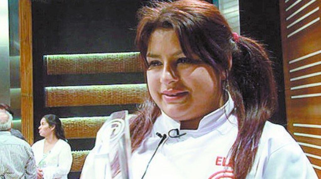 Elba Rodríguez en MasterChef Argentina 2014. (Web)